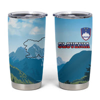 Slovenia Tumbler Cup Mount Triglav With Map