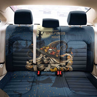 Happy Walpurgis Night Back Car Seat Cover Skull Witch Spooky Style