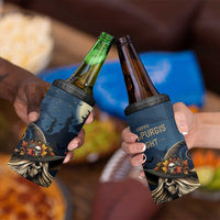 Happy Walpurgis Night 4 in 1 Can Cooler Tumbler Skull Witch Spooky Style