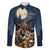Happy Walpurgis Night Family Matching Long Sleeve Bodycon Dress and Hawaiian Shirt Skull Witch Spooky Style