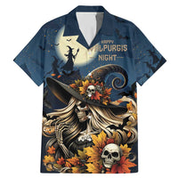Happy Walpurgis Night Family Matching Mermaid Dress and Hawaiian Shirt Skull Witch Spooky Style
