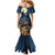 Happy Walpurgis Night Family Matching Mermaid Dress and Hawaiian Shirt Skull Witch Spooky Style