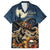 Happy Walpurgis Night Family Matching Off Shoulder Maxi Dress and Hawaiian Shirt Skull Witch Spooky Style