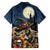 Happy Walpurgis Night Family Matching Off Shoulder Maxi Dress and Hawaiian Shirt Skull Witch Spooky Style