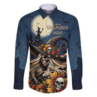 Happy Walpurgis Night Family Matching Puletasi and Hawaiian Shirt Skull Witch Spooky Style
