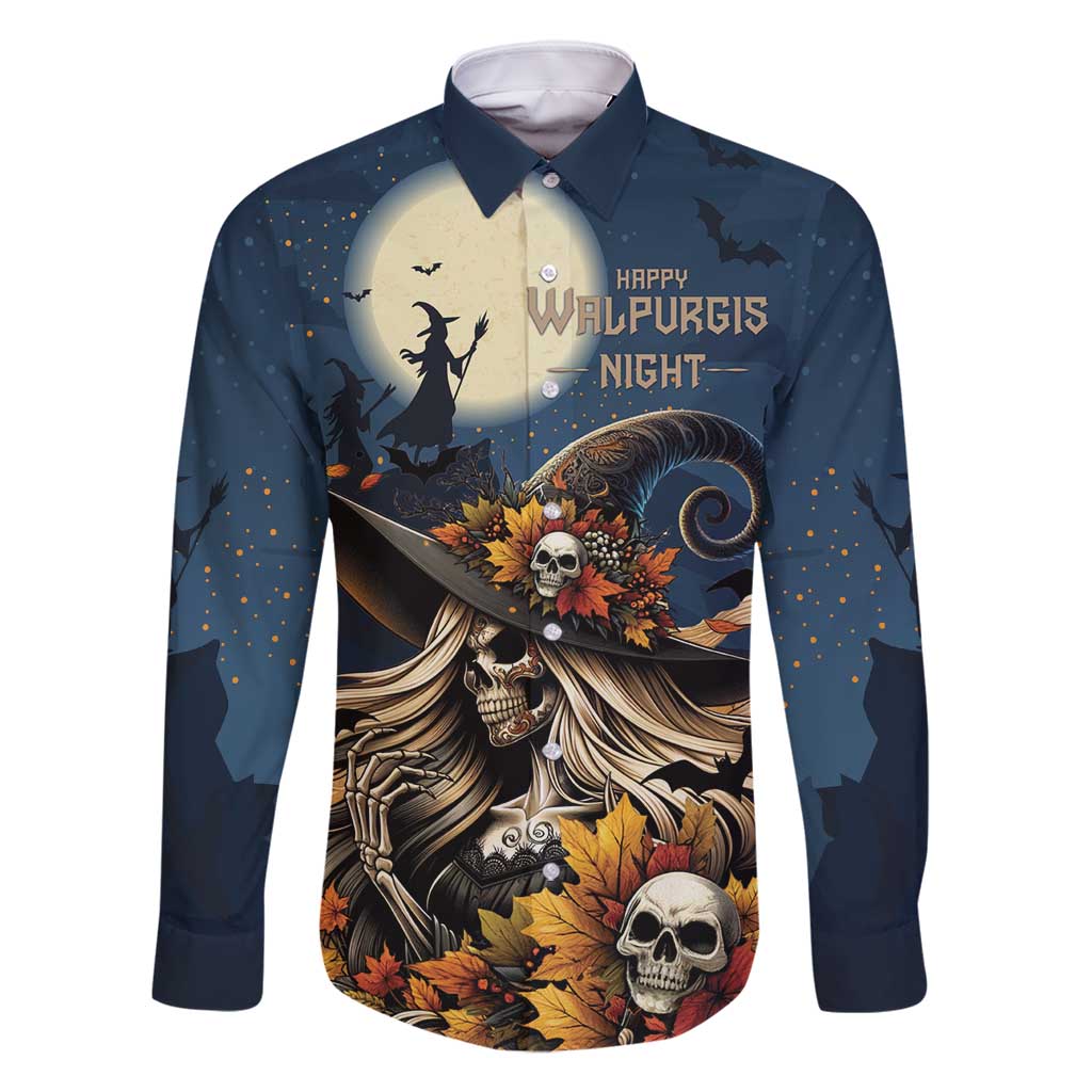 Happy Walpurgis Night Family Matching Tank Maxi Dress and Hawaiian Shirt Skull Witch Spooky Style