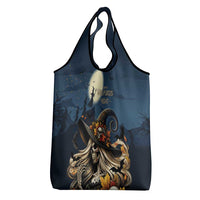 Happy Walpurgis Night Grocery Bag Skull Witch Spooky Style