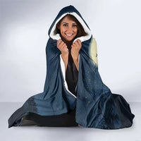 Happy Walpurgis Night Hooded Blanket Skull Witch Spooky Style