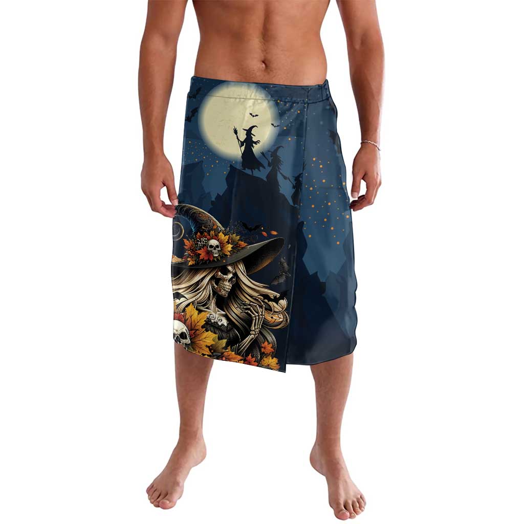 Happy Walpurgis Night Lavalava Skull Witch Spooky Style