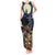 Happy Walpurgis Night Tank Maxi Dress Skull Witch Spooky Style