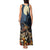Happy Walpurgis Night Tank Maxi Dress Skull Witch Spooky Style