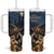 Happy Walpurgis Night Tumbler With Handle Skull Witch Spooky Style