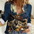 Happy Walpurgis Night Women Casual Shirt Skull Witch Spooky Style