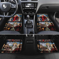 Happy Ascension Day Car Mats Ascension Of Jesus Christ Stained Glass Windows