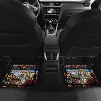 Happy Ascension Day Car Mats Ascension Of Jesus Christ Stained Glass Windows