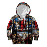 Happy Ascension Day Kid Hoodie Ascension Of Jesus Christ Stained Glass Windows