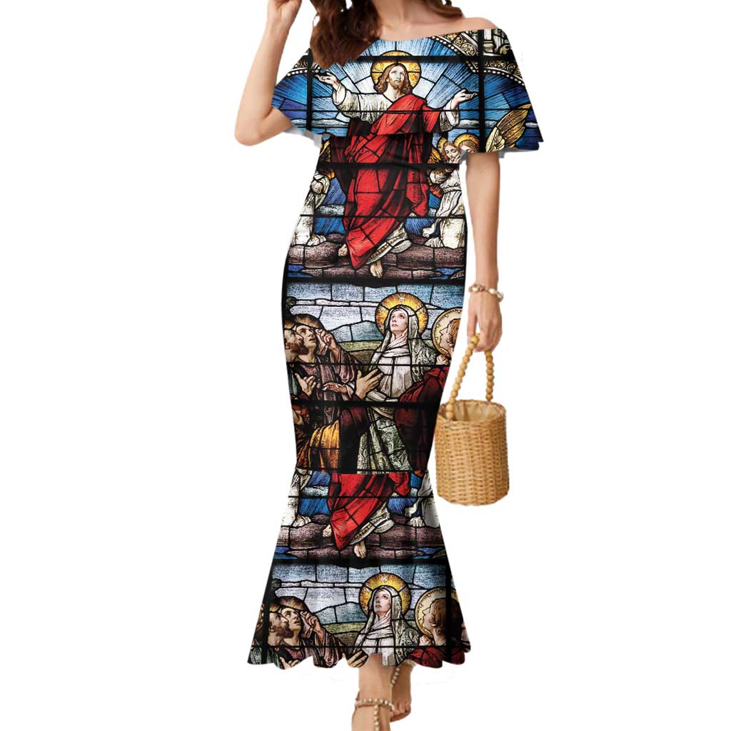 Happy Ascension Day Mermaid Dress Ascension Of Jesus Christ Stained Glass Windows