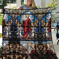 Happy Ascension Day Quilt Ascension Of Jesus Christ Stained Glass Windows