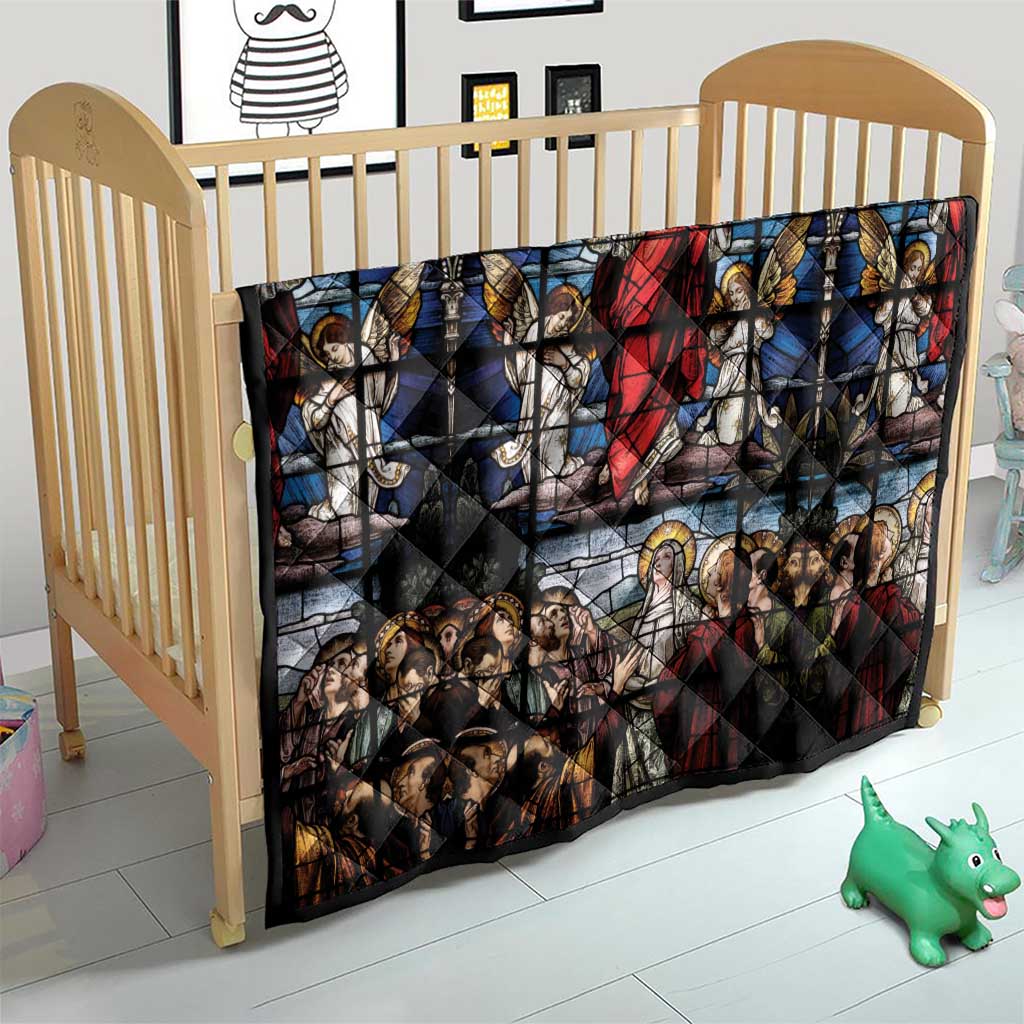 Happy Ascension Day Quilt Ascension Of Jesus Christ Stained Glass Windows