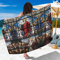 Happy Ascension Day Sarong Ascension Of Jesus Christ Stained Glass Windows
