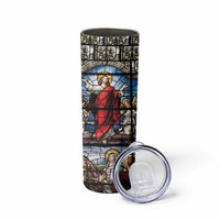 Happy Ascension Day Skinny Tumbler Ascension Of Jesus Christ Stained Glass Windows