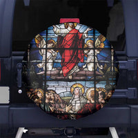 Happy Ascension Day Spare Tire Cover Ascension Of Jesus Christ Stained Glass Windows