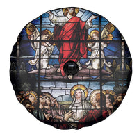 Happy Ascension Day Spare Tire Cover Ascension Of Jesus Christ Stained Glass Windows