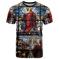 Happy Ascension Day T Shirt Ascension Of Jesus Christ Stained Glass Windows