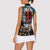 Happy Ascension Day Women Sleeveless Polo Shirt Ascension Of Jesus Christ Stained Glass Windows