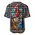 Happy Ascension Day Baseball Jersey Faith and Religion Stained Glass Windows