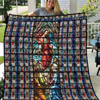 Happy Ascension Day Quilt Faith and Religion Stained Glass Windows