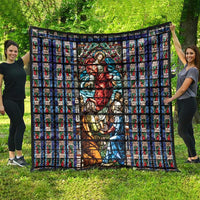 Happy Ascension Day Quilt Faith and Religion Stained Glass Windows