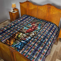 Happy Ascension Day Quilt Faith and Religion Stained Glass Windows