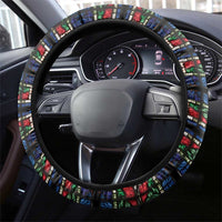 Happy Ascension Day Steering Wheel Cover Faith and Religion Stained Glass Windows