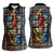 Happy Ascension Day Women Sleeveless Polo Shirt Faith and Religion Stained Glass Windows