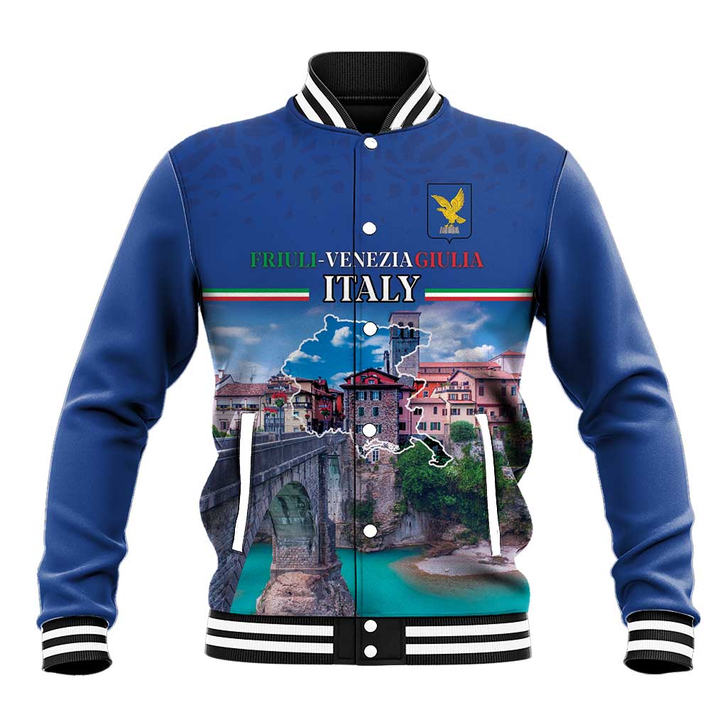 Friuli-Venezia Giulia Italy Baseball Jacket Cividale del Friuli