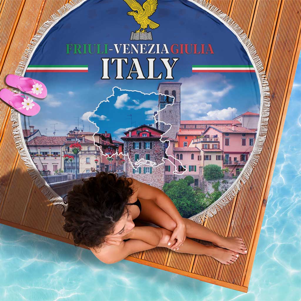 Friuli-Venezia Giulia Italy Beach Blanket Cividale del Friuli