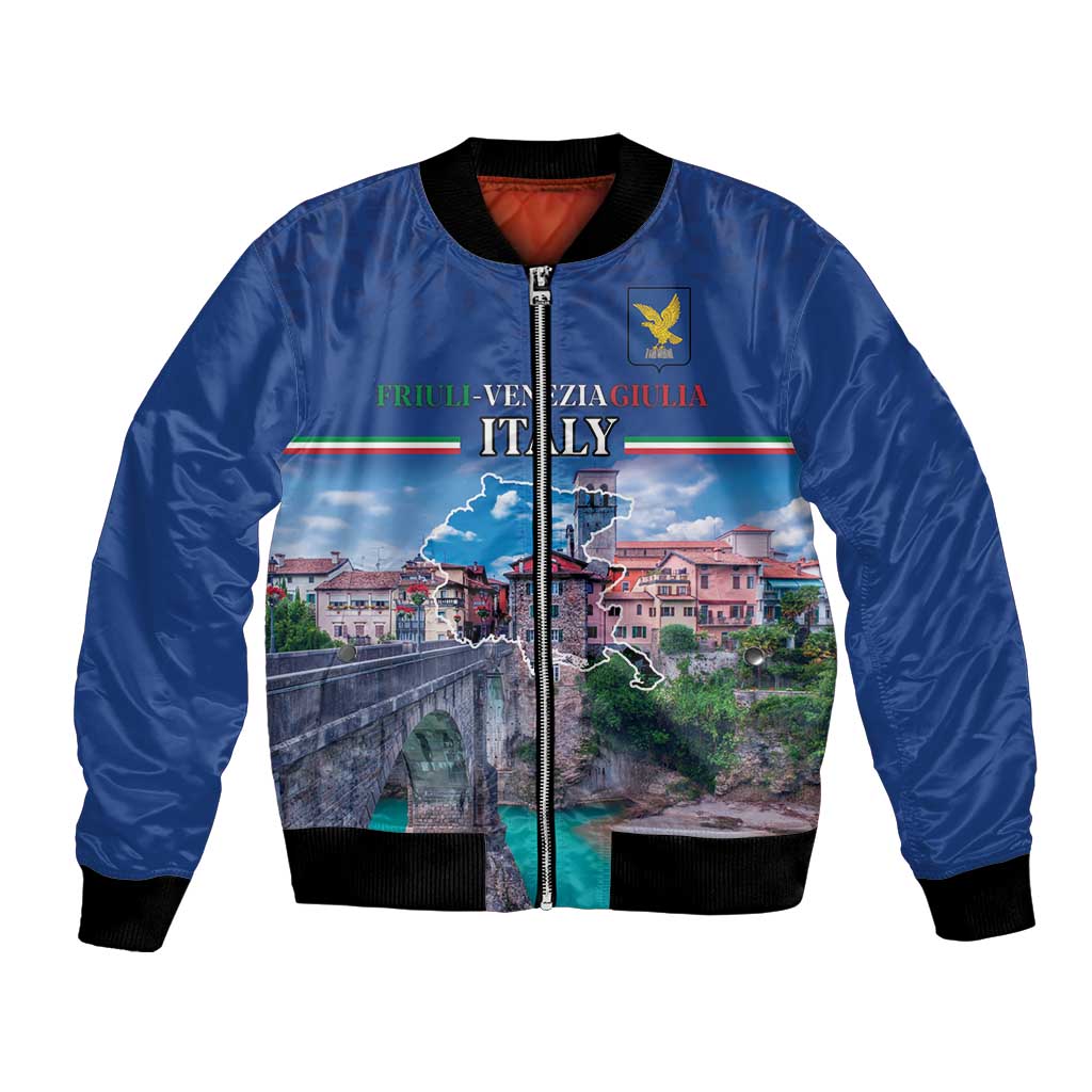 Friuli-Venezia Giulia Italy Bomber Jacket Cividale del Friuli