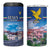 Friuli-Venezia Giulia Italy 4 in 1 Can Cooler Tumbler Cividale del Friuli