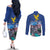 Friuli-Venezia Giulia Italy Couples Matching Off The Shoulder Long Sleeve Dress and Long Sleeve Button Shirt Cividale del Friuli