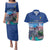 Friuli-Venezia Giulia Italy Couples Matching Puletasi and Hawaiian Shirt Cividale del Friuli