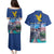 Friuli-Venezia Giulia Italy Couples Matching Puletasi and Hawaiian Shirt Cividale del Friuli