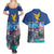 Friuli-Venezia Giulia Italy Couples Matching Summer Maxi Dress and Hawaiian Shirt Cividale del Friuli