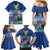 Friuli-Venezia Giulia Italy Family Matching Mermaid Dress and Hawaiian Shirt Cividale del Friuli