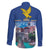 Friuli-Venezia Giulia Italy Family Matching Off The Shoulder Long Sleeve Dress and Hawaiian Shirt Cividale del Friuli