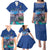 Friuli-Venezia Giulia Italy Family Matching Puletasi and Hawaiian Shirt Cividale del Friuli