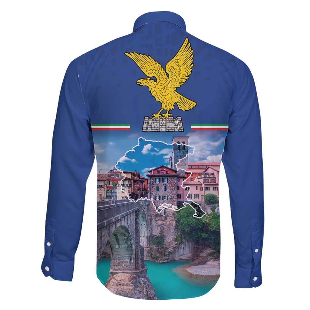 Friuli-Venezia Giulia Italy Family Matching Short Sleeve Bodycon Dress and Hawaiian Shirt Cividale del Friuli