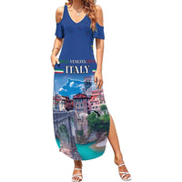 Friuli-Venezia Giulia Italy Family Matching Summer Maxi Dress and Hawaiian Shirt Cividale del Friuli