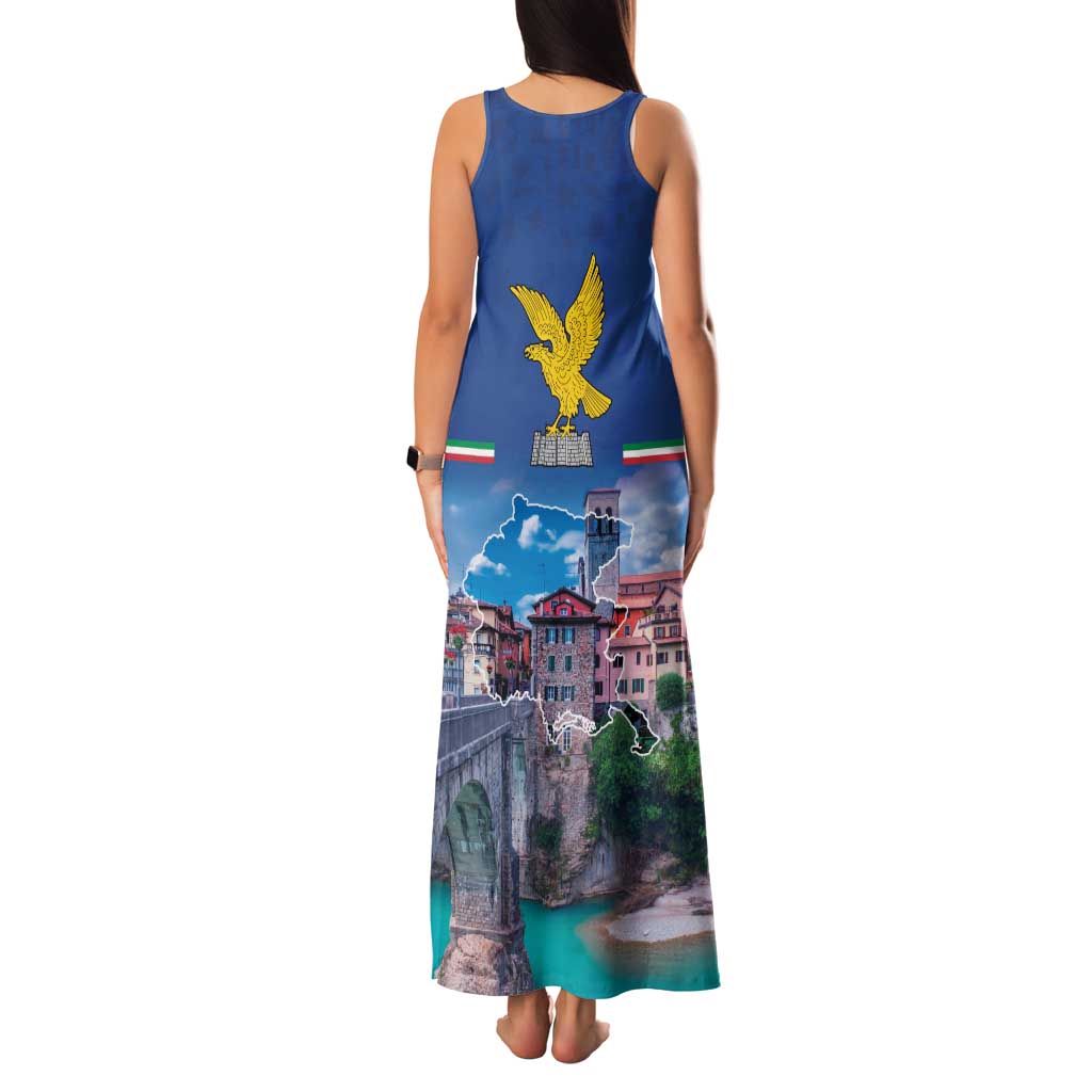 Friuli-Venezia Giulia Italy Family Matching Tank Maxi Dress and Hawaiian Shirt Cividale del Friuli
