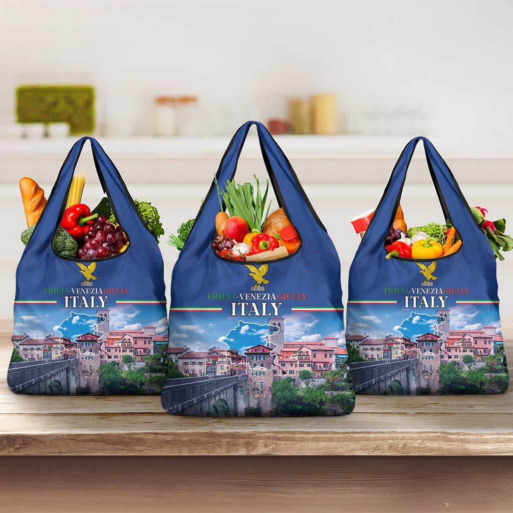 Friuli-Venezia Giulia Italy Grocery Bag Cividale del Friuli